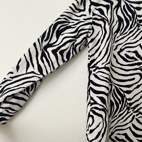 Zebra Button Down Dress - Picture 7 of 10